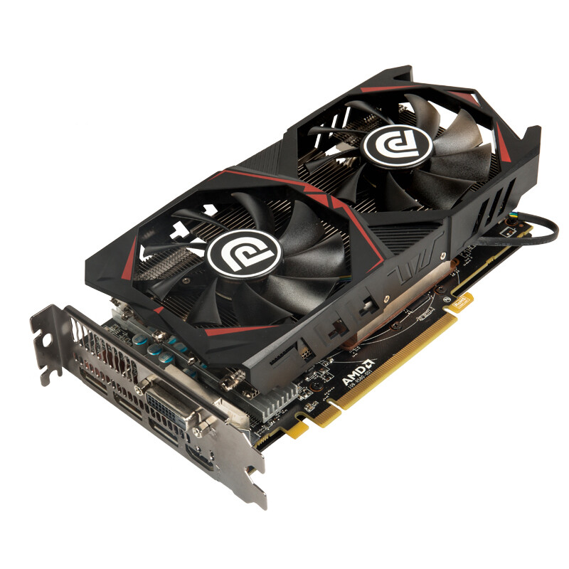 磐镭amd r9 380 4g游戏显卡电脑办公独立显卡超1050ti 非1060显卡吃鸡