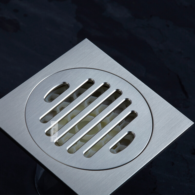 潜水艇(submarine) ltf40-10 自动密封式四防地漏 超薄拉丝