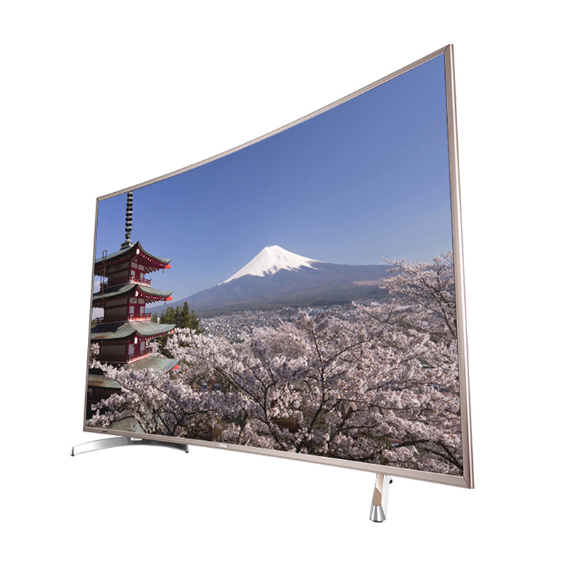 海尔模卡(mooka) q55m52 55英寸曲面4k超高清模块化led液晶平板电视机