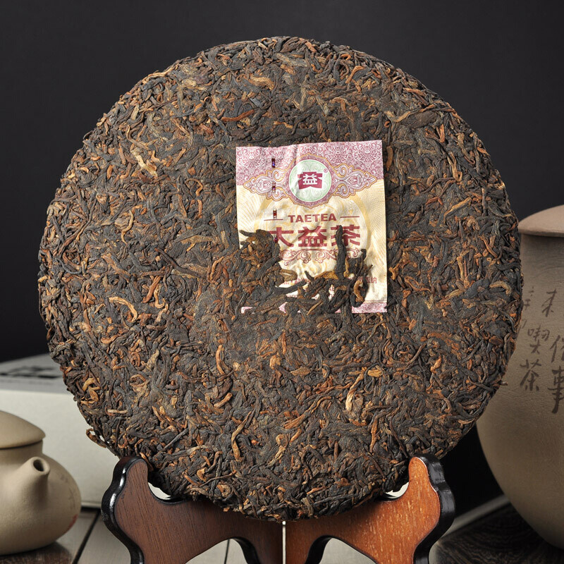 大益 普洱茶 茶叶 熟茶 普知味(3年陈料)礼盒 357g 中华老字号