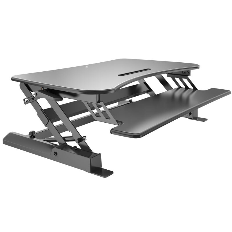 aoc app47b 坐站交替升降台站立式办公升降桌人体工学电脑桌折叠移动