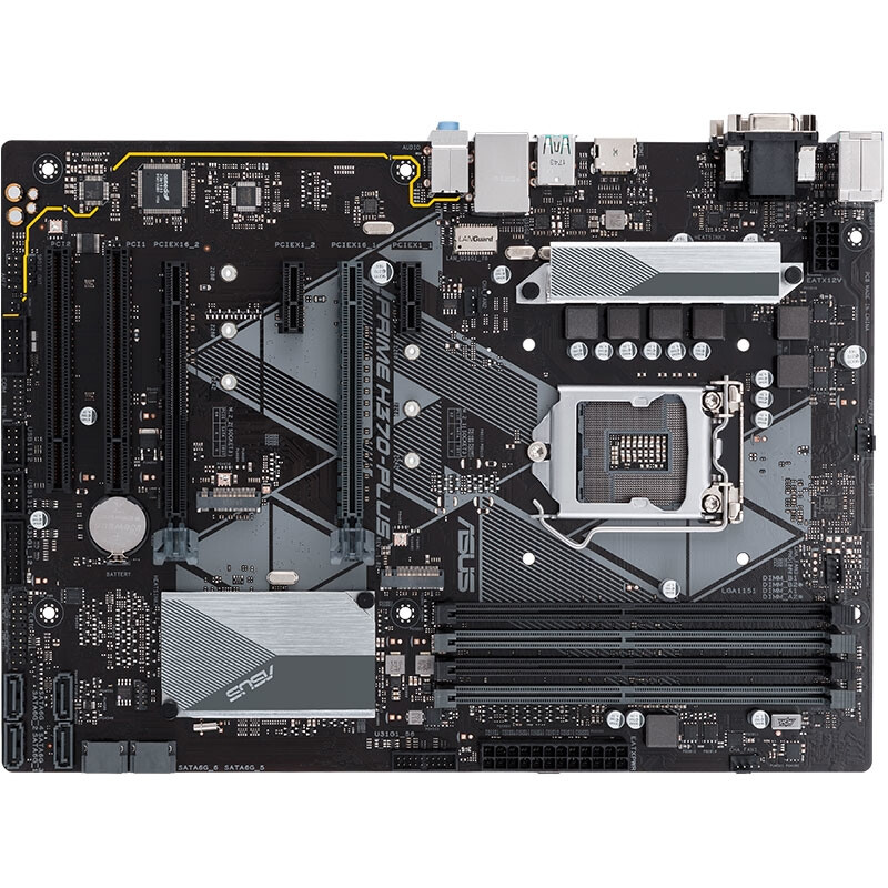华硕(asus)prime h370-plus 主板 大师系列