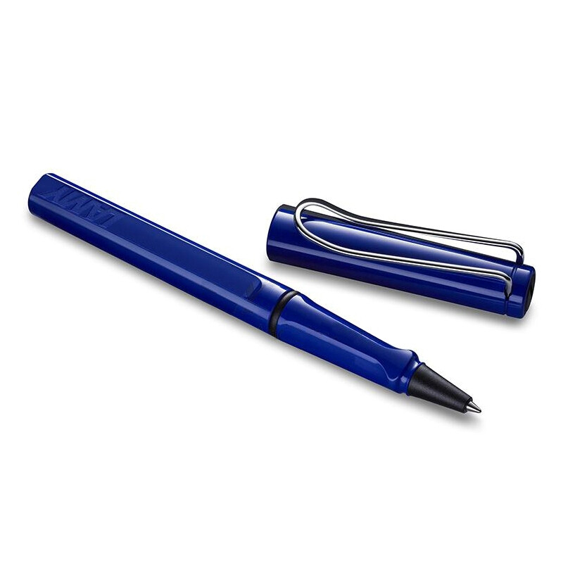 凌美lamy宝珠笔签字笔 safari狩猎者系列蓝色时尚商务签字笔 学生宝珠