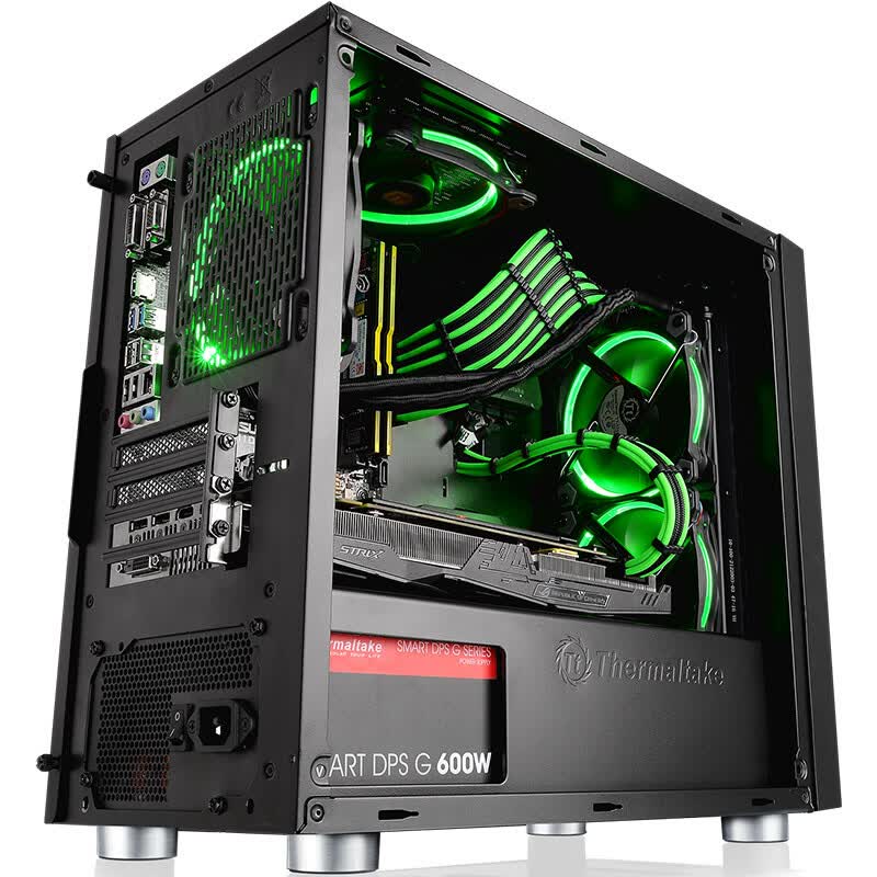 tt(thermaltake)启航者f1 黑色 mini机箱