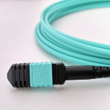 前海讯咖（QIHAXUKA） MPO光纤跳线多模8芯12芯24芯MPO-MPO光纤跳线MTP-MTP 24芯低损 1M