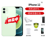 Apple 苹果 iPhone 12 (A2404) 全网通5G手机 双卡双待 新品苹果手机 苹果12 绿色 128GB【标配】