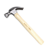 伊莱科（ELECALL）ET080002 木柄羊角锤铁锤子0.5KG