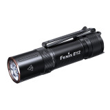 FENIX迷你手电筒强光远射家用多功能小型手电筒 防水小手电摆地摊 E系列黑色 E12 V2.0(标配含AA电池)