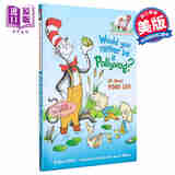 The Cat In The HatS Wld Rthr Be A Pollywog 苏斯博士：戴帽子的猫图书馆系列池塘生物 英文原版 儿童绘本 卡通动画