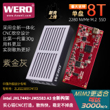 WERO NVMe M.2雷电3/USB4双模JMS583+JHL7440移动外置ssd固态硬盘盒 紫金灰-双模/雷电+USB3-40G+10Gbps 不含保护壳，需要私聊客服