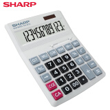 夏普(SHARP)CH-G12/D12/M12 财务会计专用计算器大中小号计算机 白色 大号尺寸 长210mm 宽155mm