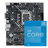 英特尔(Intel)12代酷睿i3-12100F 搭配华硕H610主板  板U套装 CPU+主板套餐 华硕PRIME主板/H610M-D D4 搭配 CPU 12100F 不含集显