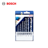博世（BOSCH）小蓝盒（8支装）三角柄冲击钻石工钻头套装