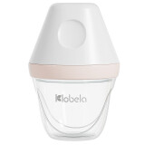 可拉贝拉（KLOBELA）婴儿玻璃奶瓶中宽口径宝宝初生婴儿0-6个月专用玻璃奶瓶 A.粉色90ml奶瓶+杯刷