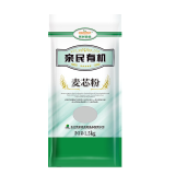 亲民食品东北有机麦芯粉1.5kg（3斤/袋 通用中筋面粉） 有机麦芯粉1.5kg