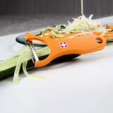 Kisag瑞士进口刨丝刀厨房切丝器刨丝器刨土豆丝萝卜丝刨刀 橙色