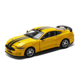 彩珀（CAIPO）1:42 CCA合金红色福特野马GT改拼装赛跑车模型儿童玩具男生日礼物  福特野马GT改装版-黄色