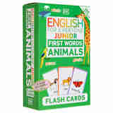 DK语法书 人人学英语青少版系列 English for Everyone Junior 英语语法图解指南 新视觉 英文原版日常综合训练单词参考书词汇卡片 人人学英语青少版 动物单词卡片