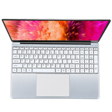 得峰15.6英寸大屏全尺寸背光键盘 英特尔J4105游戏超轻薄笔记本电脑 指纹开机 D3  M2固态128G硬盘