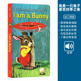 I am a Bunny 我是一只兔子英文原版绘本纸板书 0-3岁儿童少儿英语早教启蒙 Richard Scarry理查德斯凯瑞正版现货 Iamabunny