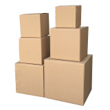 木哈漫 正方形纸箱10cm-60cm方型纸盒包装纸箱子五层特硬正方形纸箱三层 40*40*40 五层加厚