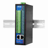 ZLAN【ZLAN】导轨式8串口服务器八路RS485多串口转以太网Modbus/MQTT网关RTU转TCP工业级通讯ZLAN5812D ZLAN5812LD(双网口)