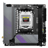 精粤B650i Night Devil主板itx迷你DDR5电脑AM5支持7000系列CPU 精粤B650i Night Devil主板
