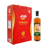 华建诚鑫 纯香亚麻籽油1L*2瓶 礼盒装 物理压榨 胡麻油 食用油 