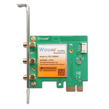 WinyaoWinyao PCE-4360AC千兆双频无线网卡 4.0蓝牙 MAC免驱BCM94360 BCM4360 无散热片
