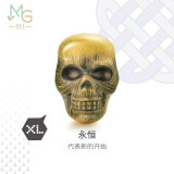 周生生【淘汰】足金CharmeXL串珠永恒骷髅头黄金转运珠87457C定价