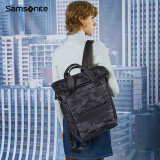 新秀丽 MK X SAMSONITE联名款双肩包 大容量书包背包 QT0 黑色
