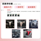 品胜（PISEN）车载手机支架出风口导航重力感应合金支架通用汽车用品 中国红