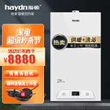 海顿（haydn)新锐系列天然气壁挂炉家用采暖锅炉洗浴取暖两用 28KW 160-200㎡