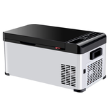 骑炫Q18车载冰箱车家两用宿舍迷你小冰箱冷冻冷藏12V 24V轿车货车18升