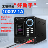 KUAIQU400V1A高电压可调电源工厂老化测试直流稳压电源带RS232电脑接口 1000V1A液晶屏+USB/232(485)