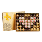 费列罗巧克力礼盒装三口味送男女朋友老婆公创意实用生日新年情人节礼物 C高贵的你（48颗） 礼盒装 600g
