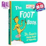 Dr. Seuss The Foot Book 苏斯博士 千奇百怪的脚 英文原版 2-5岁