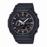 卡西欧(Casio) G-SHOCK 八角防水运动表 JD物流日本空运直邮 一般10日内送达 黑色×玫瑰金