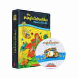 神奇校车自然拼读法 英文原版 Magic School Bus Phonics Fun 礼品盒装12册附CD 科普故事童书 2-7岁
