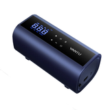 沿途A22双缸无线打气泵车载充气泵京东自营 汽车充气泵带测胎压蓝色