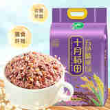 十月稻田五色糙米2.5kg 东北杂粮糙米饭 黑米 红米 燕麦米 小麦仁 糙米 五色糙米 2.5kg*1袋