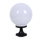 诺司朗 LED防水灯 户外柱头灯 围墙圆球灯球形罩 LX30*H45cm-15W白光 单位：个