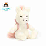 JELLYCAT背包兔子毛绒公仔背包独角兽毛绒公仔22cm送女友礼物节日 背包独角兽