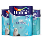 多乐士（Dulux）致悦抗菌无添加五合一 内墙乳胶漆 油漆涂料 墙面漆A741+A749套装15L