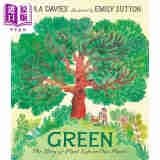 预售 地球上的绿色生命 Emily Sutton Green The Story of Plant Life on Our Planet 英文原版 儿童科普绘本 科学读本