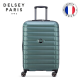 DELSEY戴乐世行李箱拉杆箱出差男女大容量旅行箱 24英寸 绿色 2878