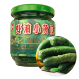 锦州小菜工农虾油小黄瓜 腌制菜 180g/瓶 锦州小黄瓜 下饭菜 虾油味 6瓶装