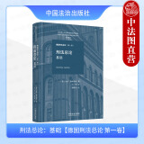 正版 刑法总论 基础 德国刑法总论 第一卷 【德】京特·雅科布斯  著 冯军 译 中国法治 刑罚理论 刑法的效力 犯罪论体系 国家刑罚的任务