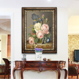 欧式美式客厅装饰画玄关画客厅沙发背景墙餐厅壁画 单幅价格A款 55*70
