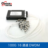 前海讯咖（QIHAXUKA） 16通道波分复用器DWDM间隔100GHz,16CH盒式密集波分复用器 32CH